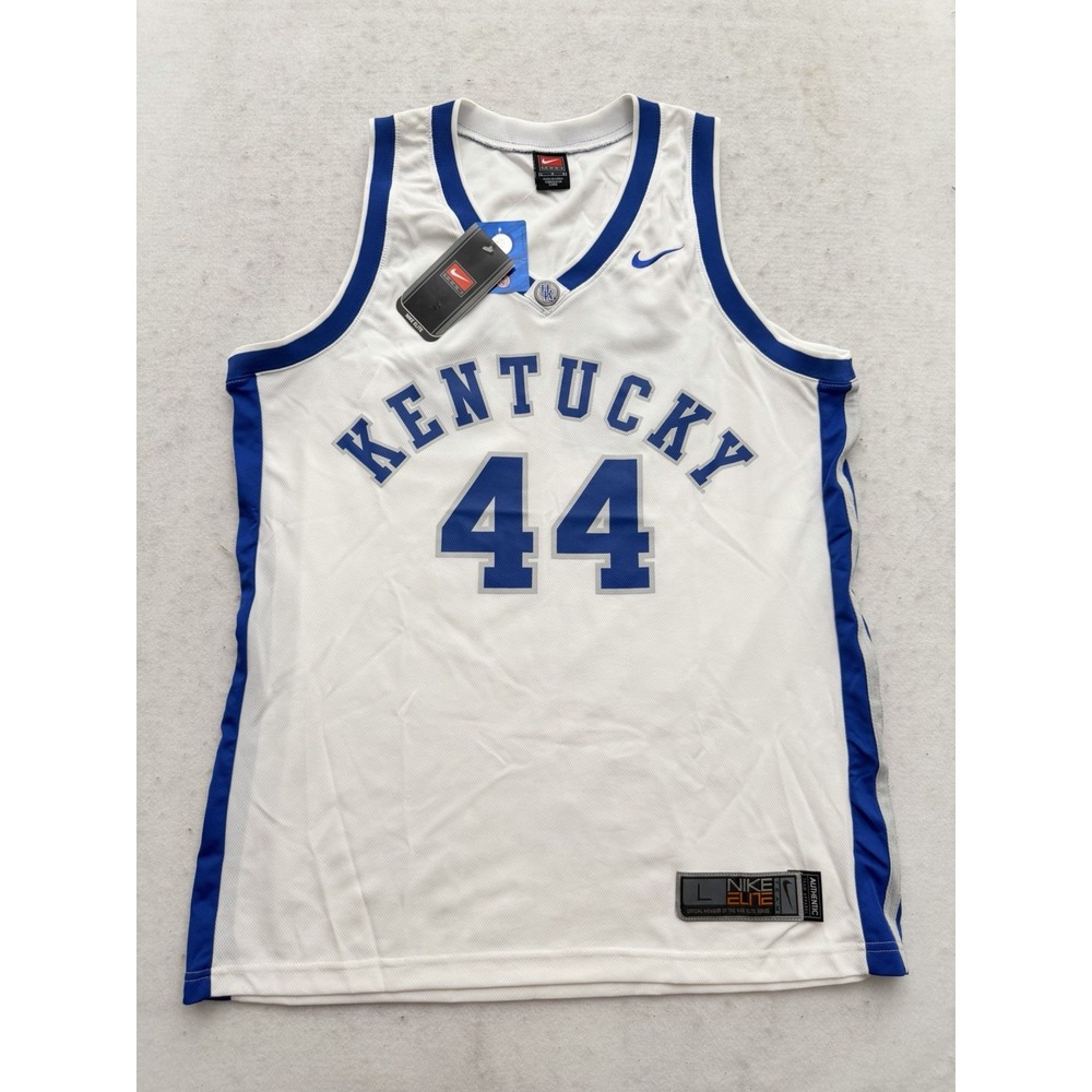 Vintage Nike Elite Kentucky Wildcats Basketball Jersey #44 Men's L NEW WITH TAGS